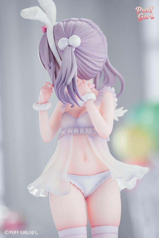 Puff Girl Original Shiro Usagi no Tenshi 1/6 Scale Figure (Bonus)