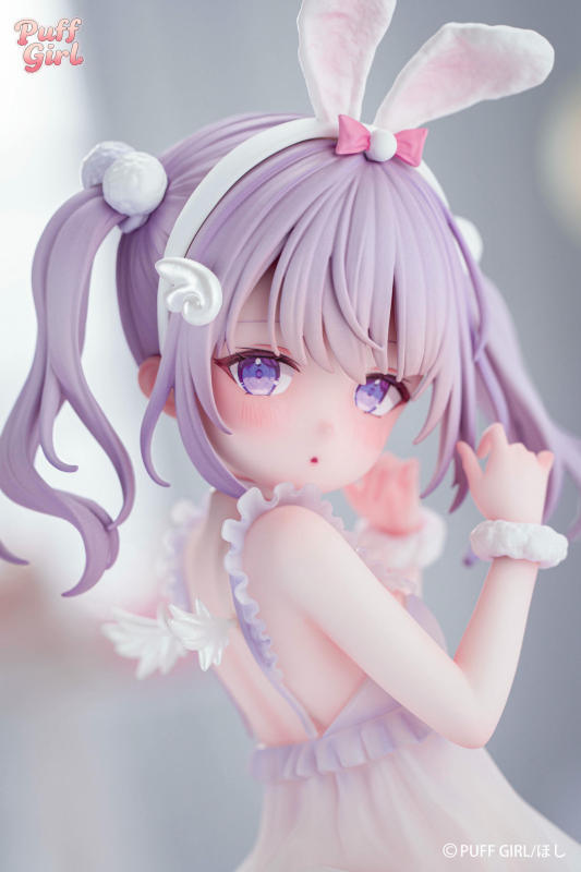 Puff Girl Original Shiro Usagi no Tenshi 1/6 Scale Figure (Bonus)