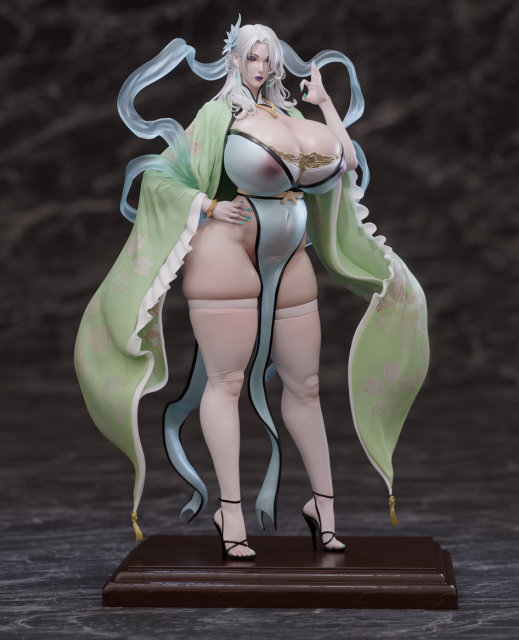 SODA Studio Muzhu Xiuxian World Yaowang Sect Cailing Shengnyu 1/4 Scale Figure