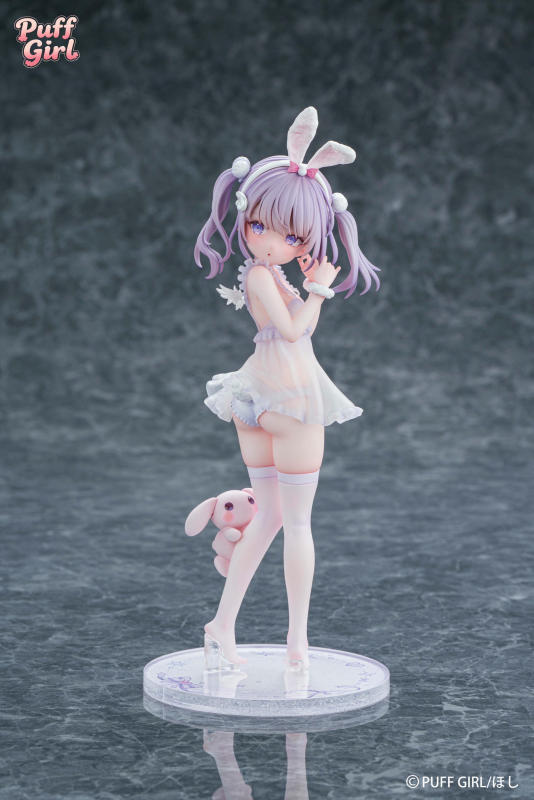 Puff Girl Original Shiro Usagi no Tenshi 1/6 Scale Figure (Bonus)