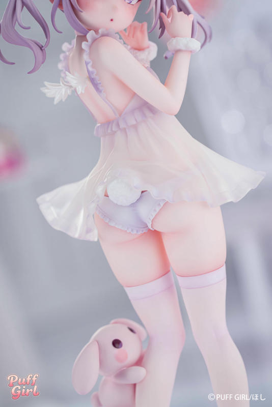 Puff Girl Original Shiro Usagi no Tenshi 1/6 Scale Figure (Bonus)