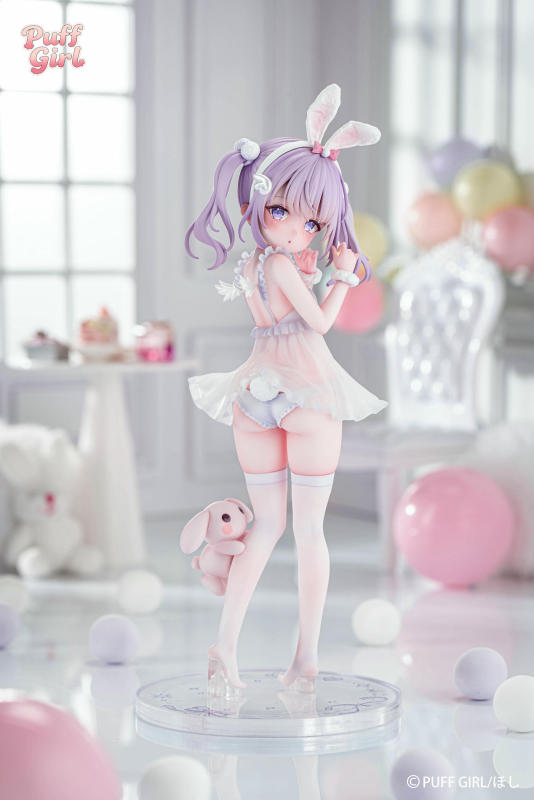 Puff Girl Original Shiro Usagi no Tenshi 1/6 Scale Figure (Bonus)
