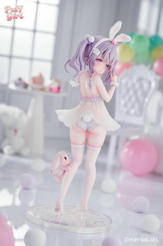 Puff Girl Original Shiro Usagi no Tenshi 1/6 Scale Figure (Bonus)