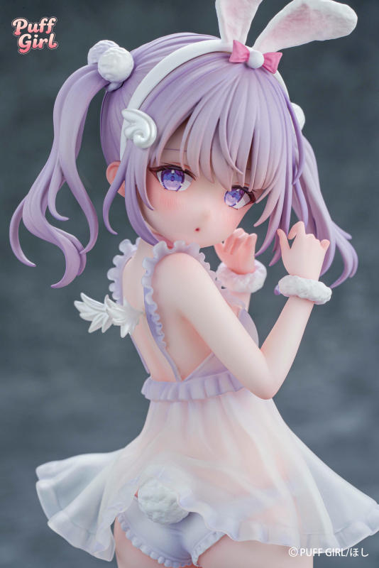 Puff Girl Original Shiro Usagi no Tenshi 1/6 Scale Figure (Bonus)