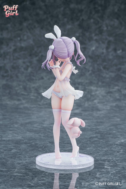 Puff Girl Original Shiro Usagi no Tenshi 1/6 Scale Figure (Bonus)