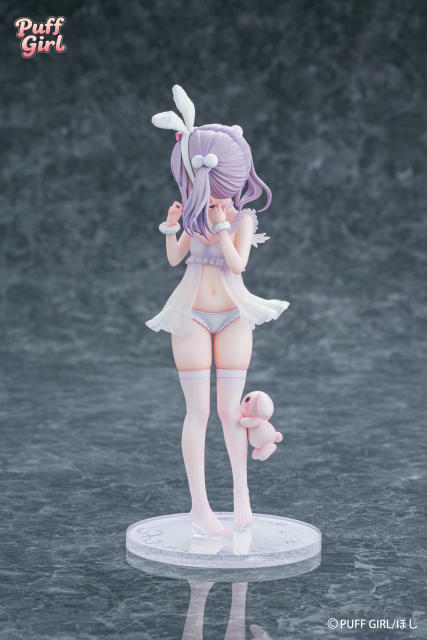 Puff Girl Original Shiro Usagi no Tenshi 1/6 Scale Figure (Bonus)