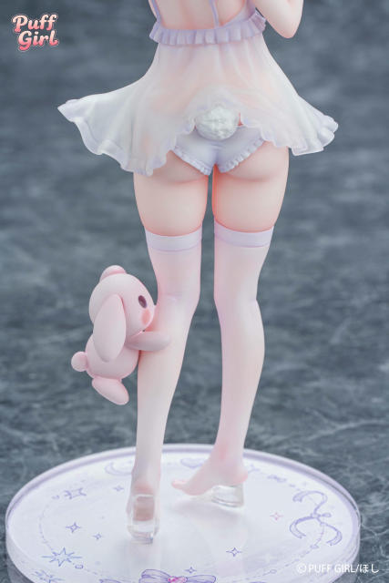 Puff Girl Original Shiro Usagi no Tenshi 1/6 Scale Figure (Bonus)