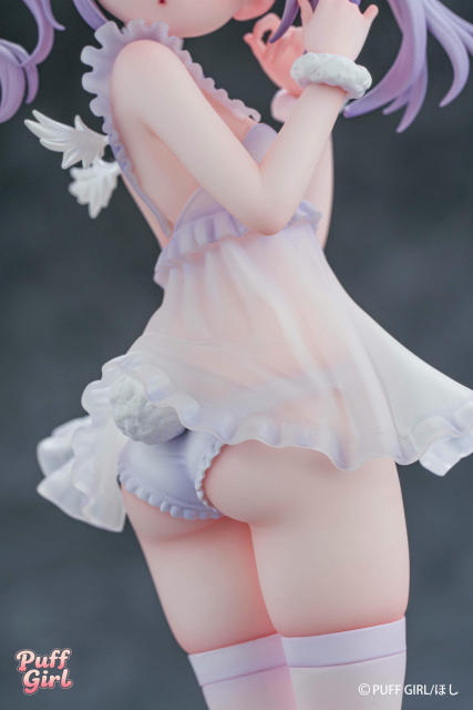 Puff Girl Original Shiro Usagi no Tenshi 1/6 Scale Figure (Bonus)