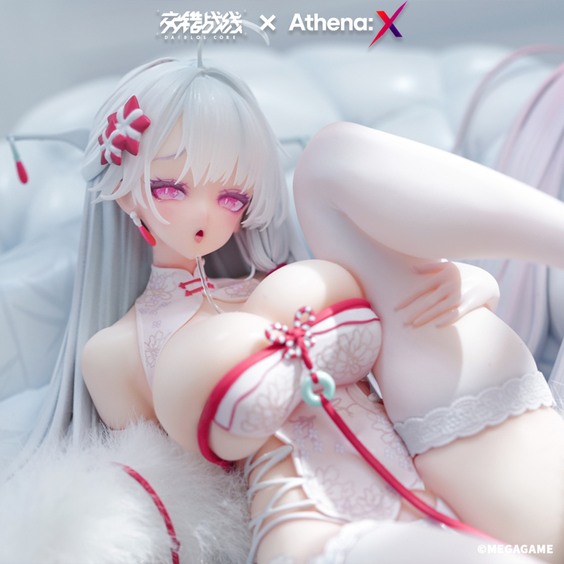 Athena X Daiblos Core Noctulecent Pure White Melody Ver 1/6 Scale Figure (Bonus)