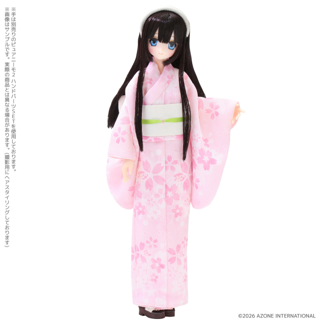 Azone international Sahra s a la mode SAHRA Sweet Days YUKATA Collection Black Hair Doll