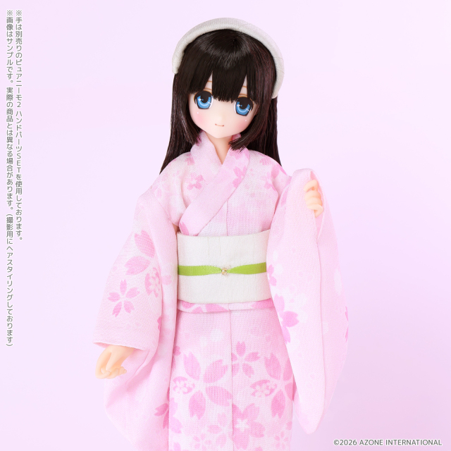 Azone international Sahra s a la mode SAHRA Sweet Days YUKATA Collection Black Hair Doll