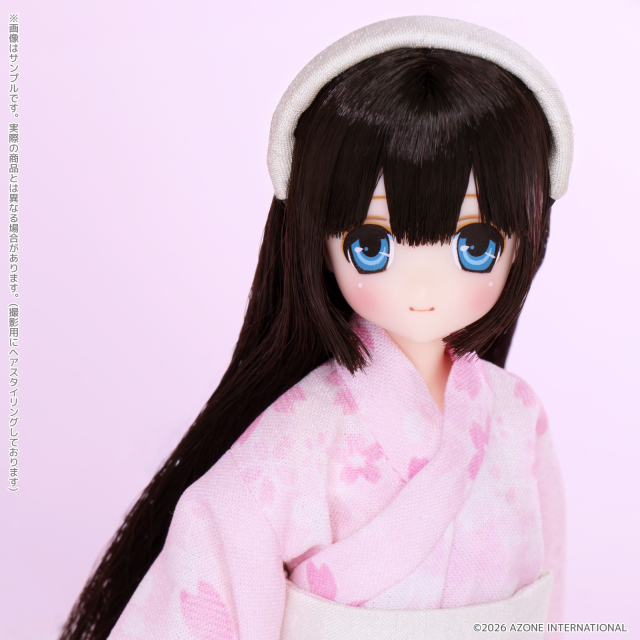 Azone international Sahra s a la mode SAHRA Sweet Days YUKATA Collection Black Hair Doll