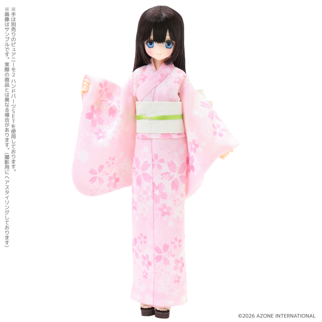 Azone international Sahra s a la mode SAHRA Sweet Days YUKATA Collection Black Hair Doll