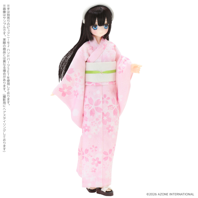 Azone international Sahra s a la mode SAHRA Sweet Days YUKATA Collection Black Hair Doll