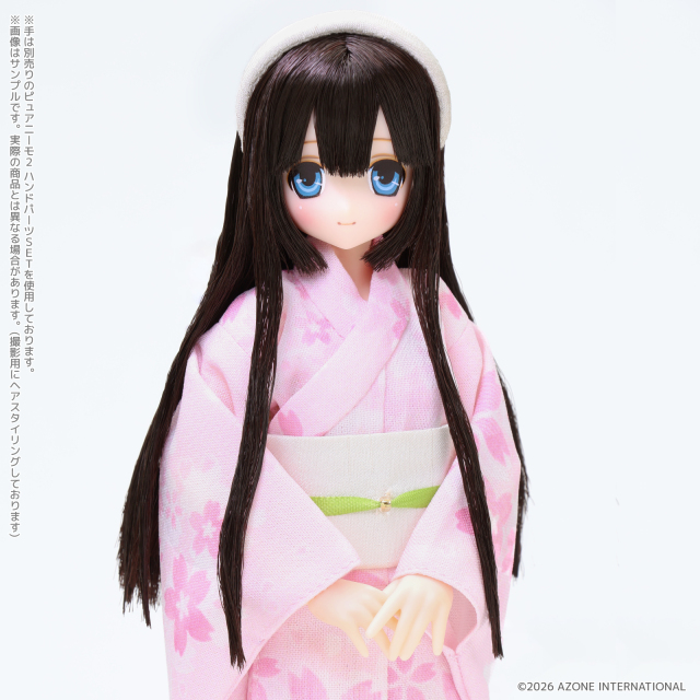 Azone international Sahra s a la mode SAHRA Sweet Days YUKATA Collection Black Hair Doll