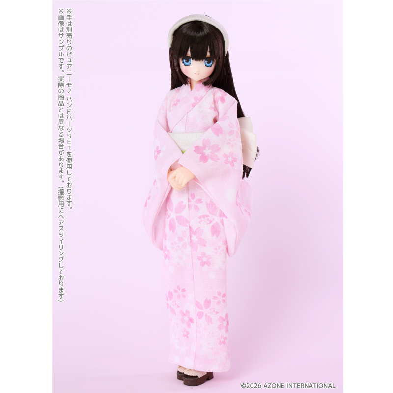 Azone international Sahra s a la mode SAHRA Sweet Days YUKATA Collection Black Hair Doll