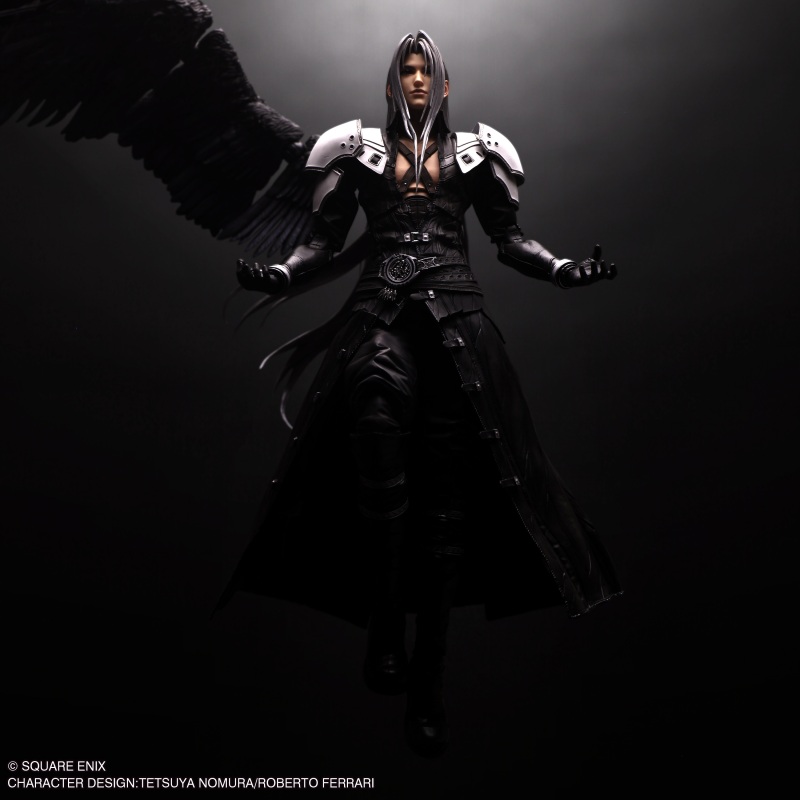 Square Enix Final Fantasy VII Rebirth PLAY ARTS Shin Sephiroth Action Figure