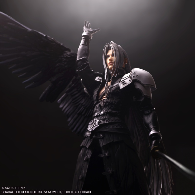 Square Enix Final Fantasy VII Rebirth PLAY ARTS Shin Sephiroth Action Figure