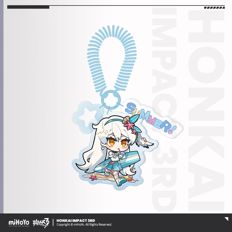 miHoYo Honkai Impact 3rd Summer Companions Series Acrylic Charm