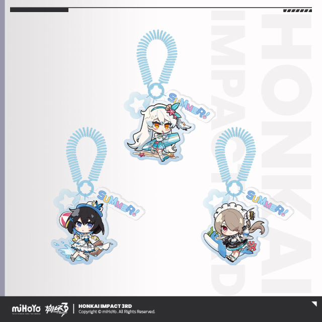 miHoYo Honkai Impact 3rd Summer Companions Series Acrylic Charm