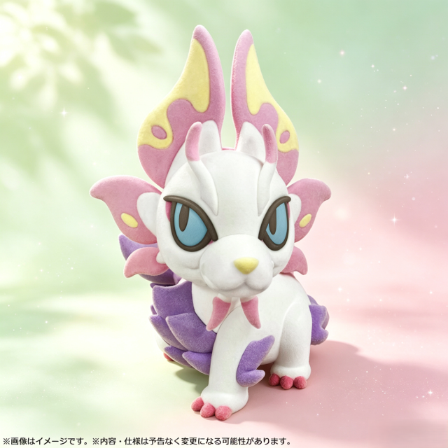 Capcom Monster Hunter MonDefo Flocked Figure Mizutsune