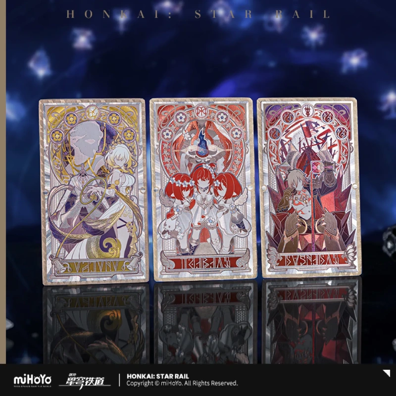 miHoYo Honkai Star Rail As I Have Written Series Hologram Card Complete Box Set
