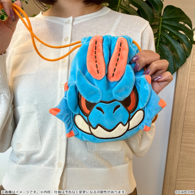 Capcom Monster Hunter MonDefo Drawstring Bag Pouch