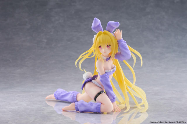 TAITO To LOVE-Ru Darkness MOFLOCK Figure Golden Darkness Fluffy Bunny ver