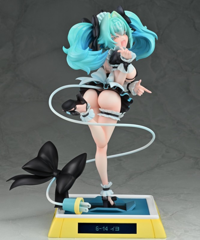 Medicos Entertainment Mahjong Fight Girl G-14 Iyo Roshante Maid Summer Ver 1/7 Scale Figure