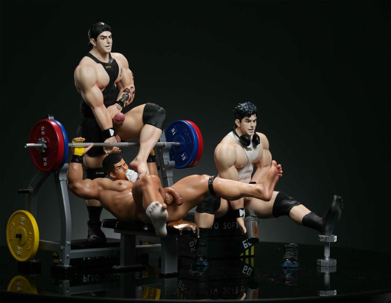 G-max 37 Degrees plus Coach s Smelling Salts Set 1/6 Scale Figure