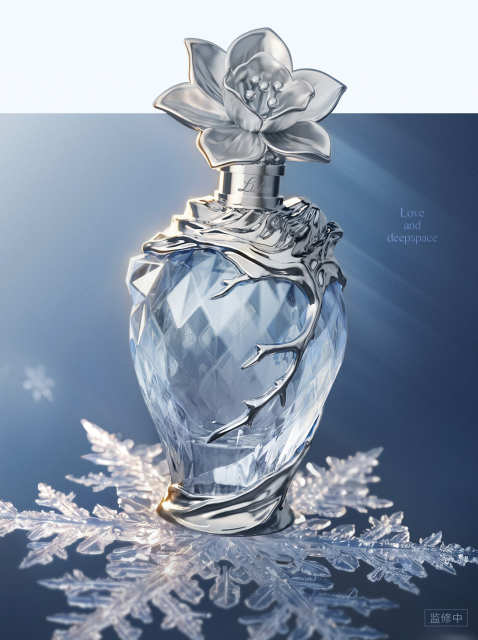 Papergames Infold Games Love and Deepspace Zayne Clutching Heart Series Exclusive Perfume After Snowfall