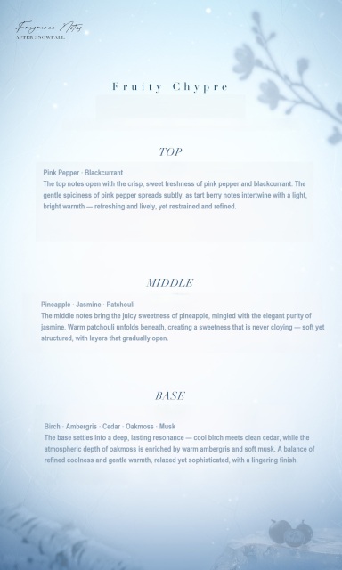 Papergames Infold Games Love and Deepspace Zayne Clutching Heart Series Exclusive Perfume After Snowfall