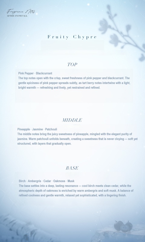 Papergames Infold Games Love and Deepspace Zayne Clutching Heart Series Exclusive Perfume After Snowfall