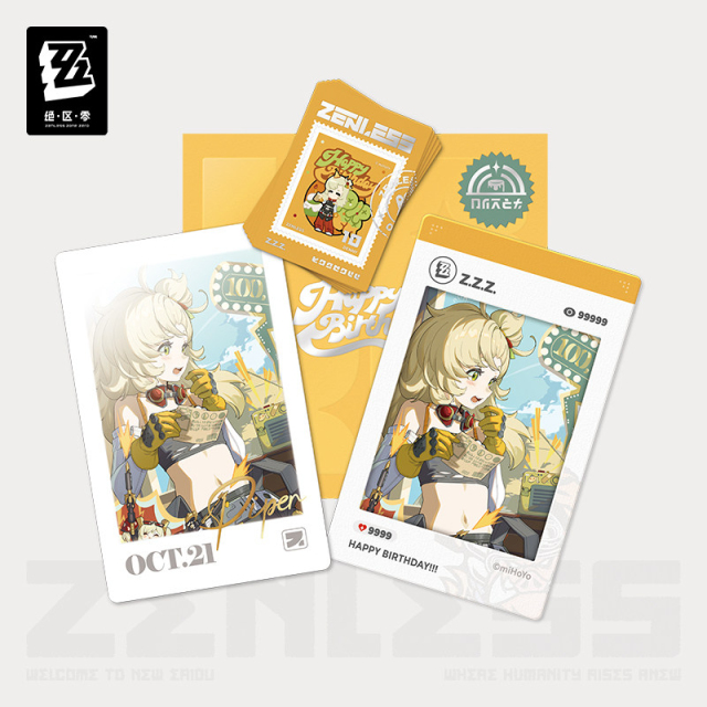 miHoYo Zenless Zone Zero HB2U Series Birthday Time Commemorative Set