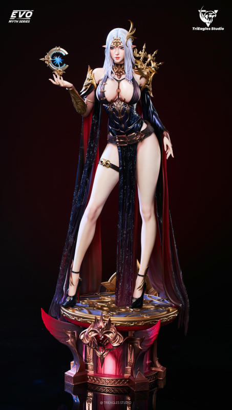 TriEagles Studio Myth Series Starlight Dark Elf 1/4 Ella Statue Figure