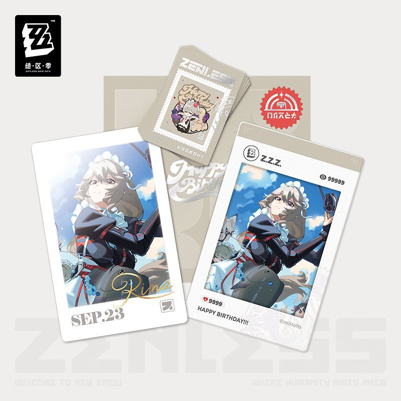 miHoYo Zenless Zone Zero HB2U Series Birthday Time Commemorative Set