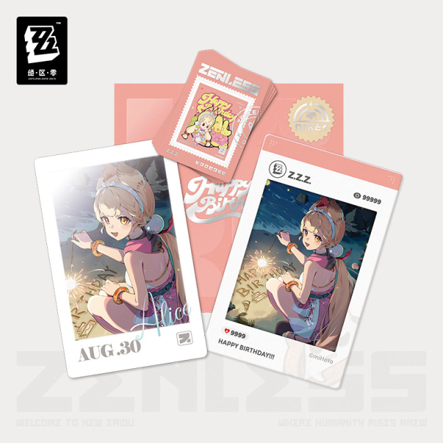 miHoYo Zenless Zone Zero HB2U Series Birthday Time Commemorative Set