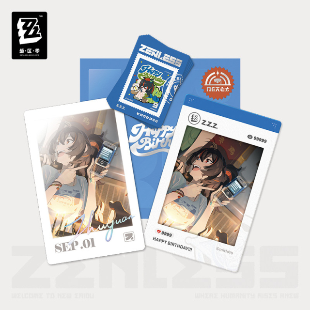 miHoYo Zenless Zone Zero HB2U Series Birthday Time Commemorative Set