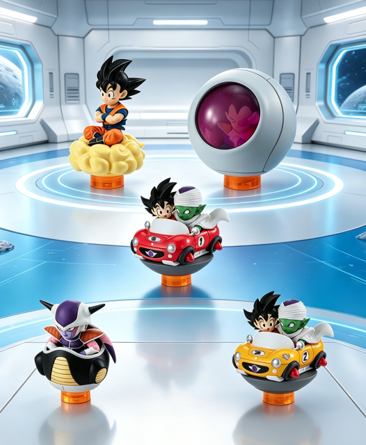 MegaHouse YuraColle Series Dragon Ball Z Collection 01 6Pack BOX Scale Figure
