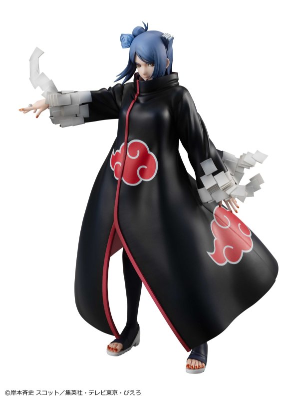 MegaHouse NARUTO Gals NARUTO Shippuden Konan Scale Figure (Reissue)
