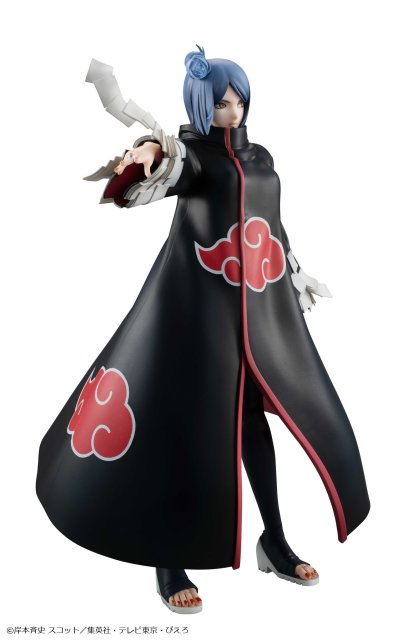 MegaHouse NARUTO Gals NARUTO Shippuden Konan Scale Figure (Reissue)