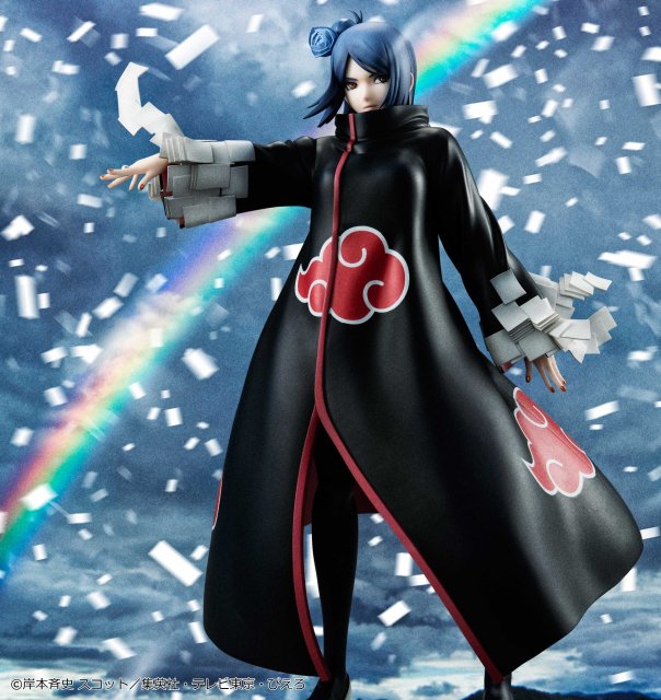 MegaHouse NARUTO Gals NARUTO Shippuden Konan Scale Figure (Reissue)