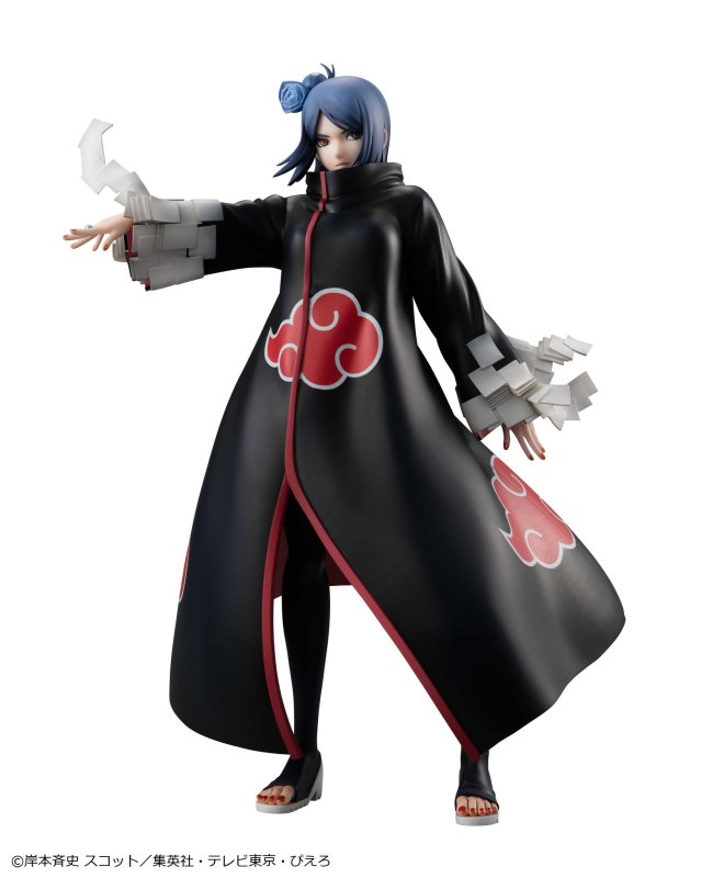 MegaHouse NARUTO Gals NARUTO Shippuden Konan Scale Figure (Reissue)