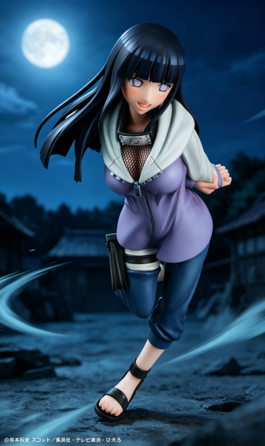 MegaHouse NARUTO Gals NARUTO Shippuden Hinata Hyuga Scale Figure (Reissue)