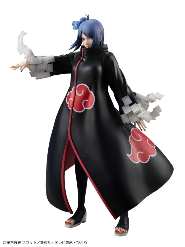 MegaHouse NARUTO Gals NARUTO Shippuden Konan Scale Figure (Reissue)