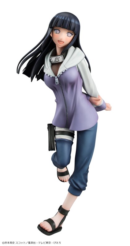 MegaHouse NARUTO Gals NARUTO Shippuden Hinata Hyuga Scale Figure (Reissue)