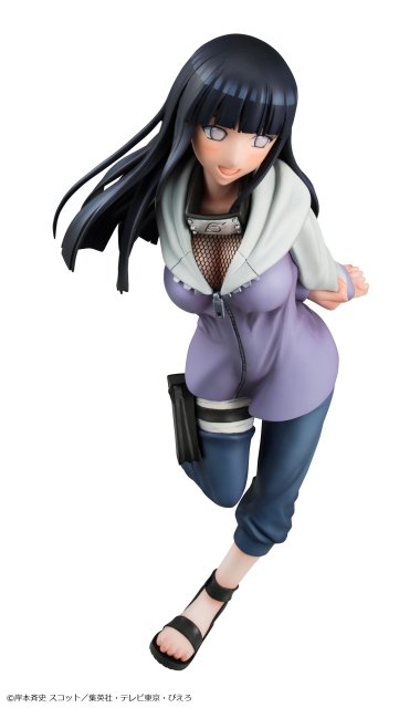 MegaHouse NARUTO Gals NARUTO Shippuden Hinata Hyuga Scale Figure (Reissue)