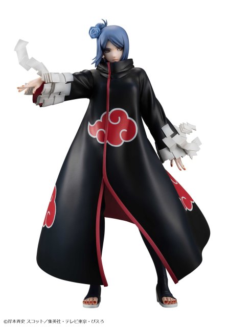 MegaHouse NARUTO Gals NARUTO Shippuden Konan Scale Figure (Reissue)