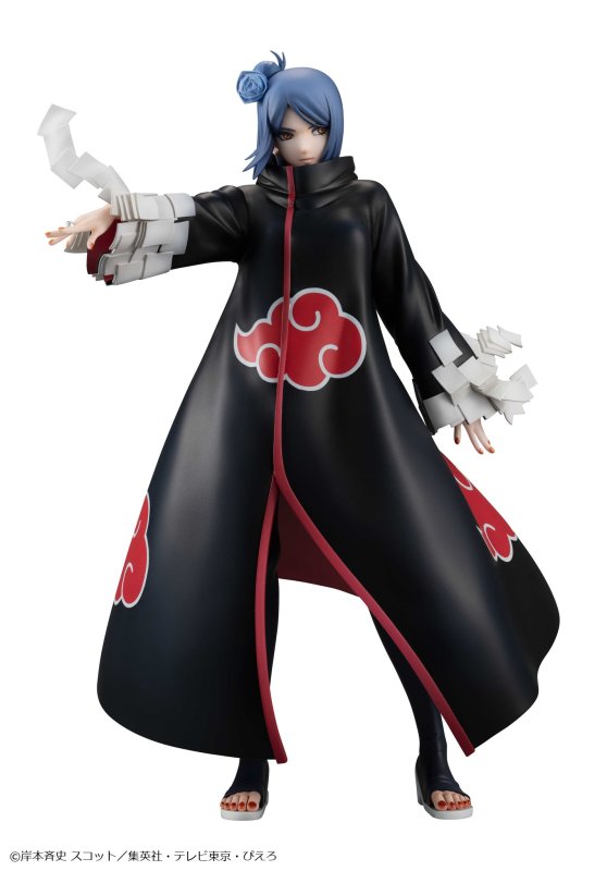 MegaHouse NARUTO Gals NARUTO Shippuden Konan Scale Figure (Reissue)