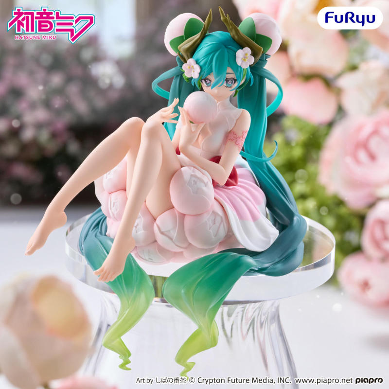FuRyu Hatsune Miku Noodle Stopper Figure Flower Fairy White Plum Blossom
